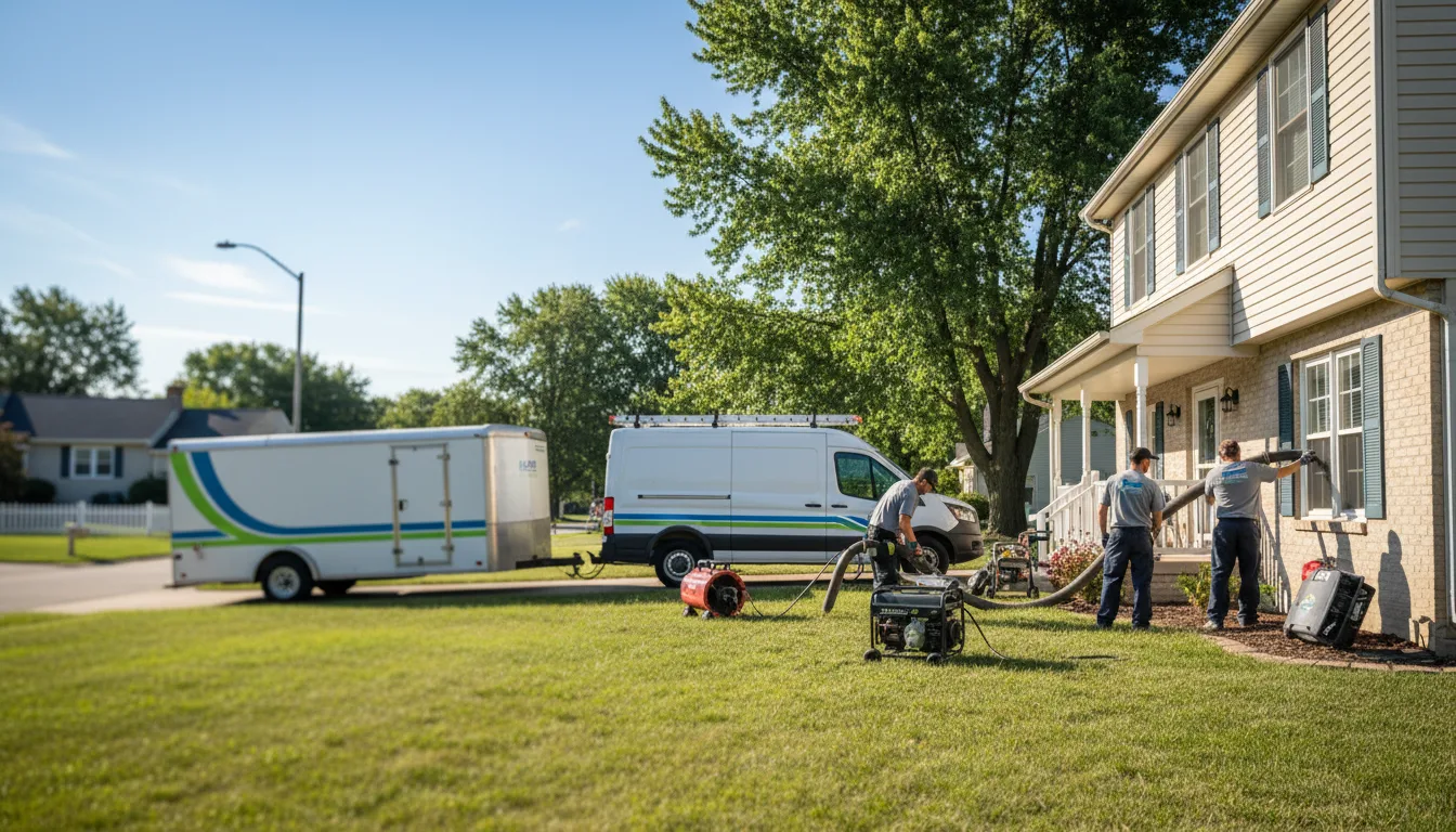 Flooded Basement Restoration And Cleanup With Repair in Minneota, MN near me